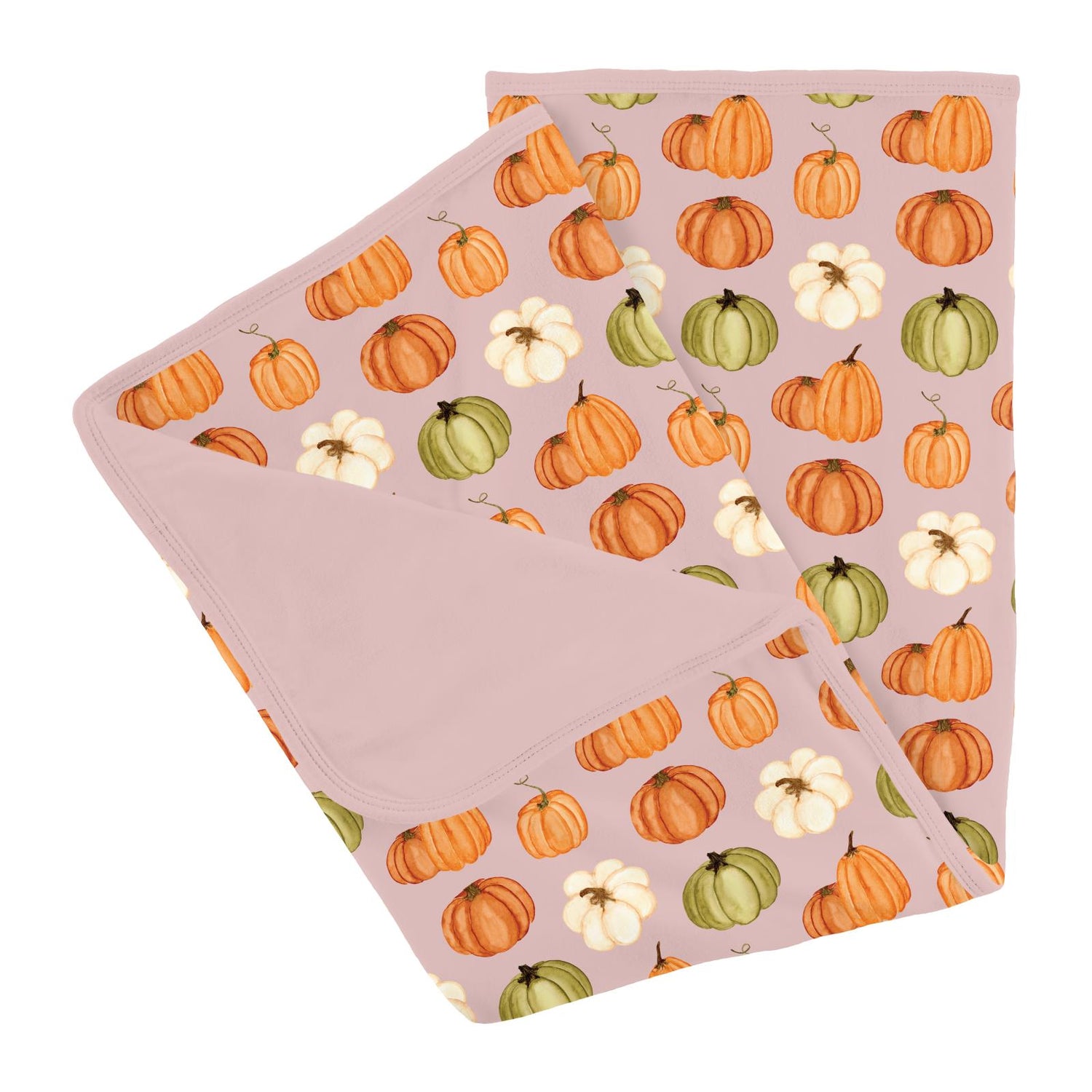 Print Stroller Blanket in Baby Rose Pumpkin Patch (331897)