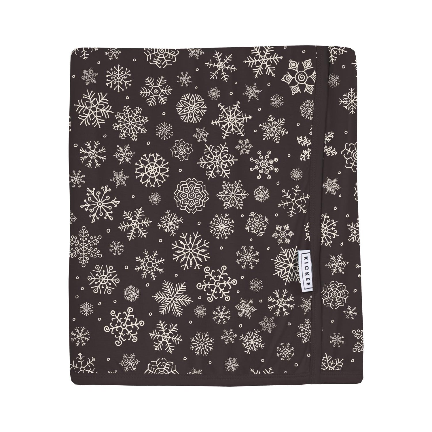 Print Swaddle Perfect Blanket in Chalkboard Snowflakes (346294)
