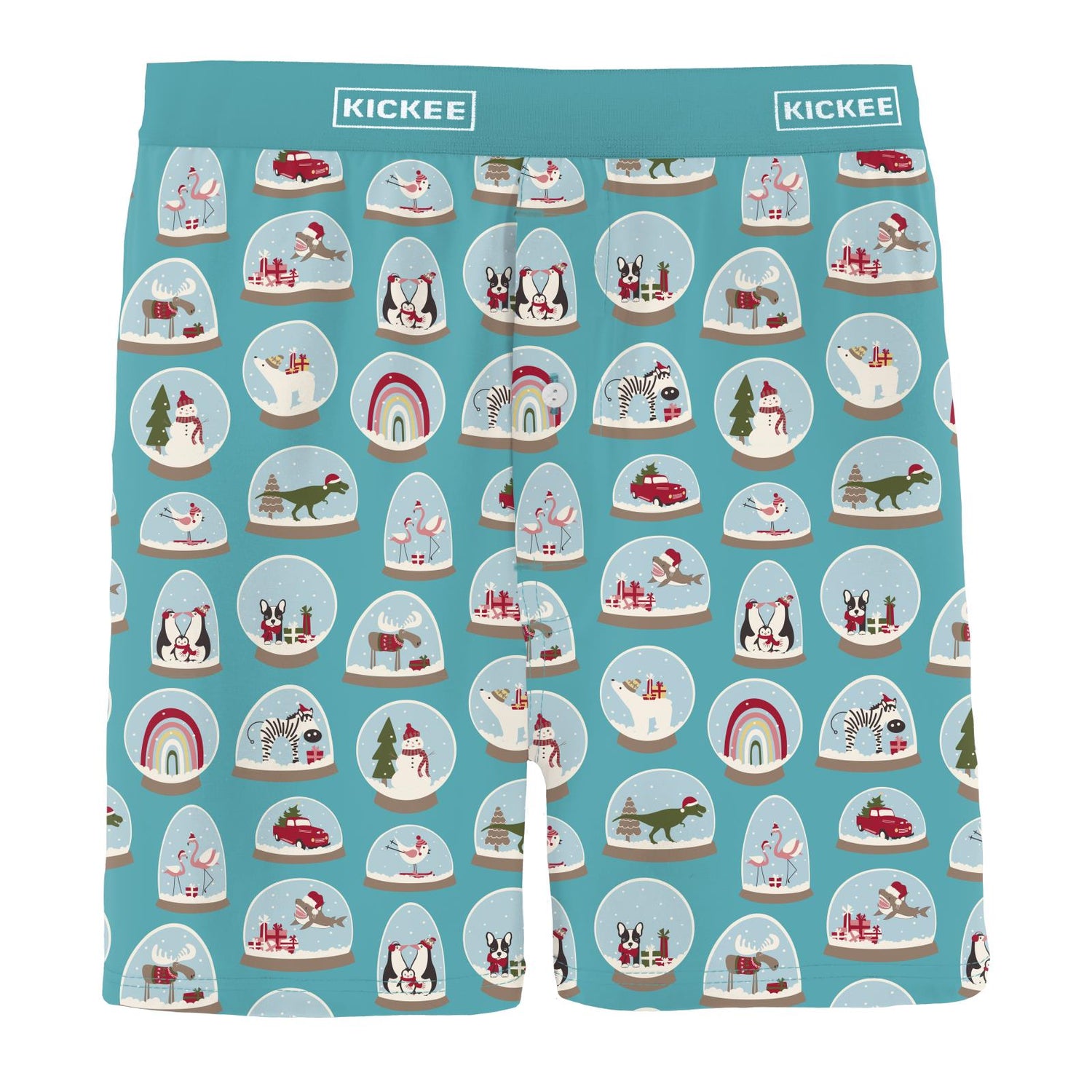 Men's Print Boxer Shorts in Glacier Snow Globes (343914)