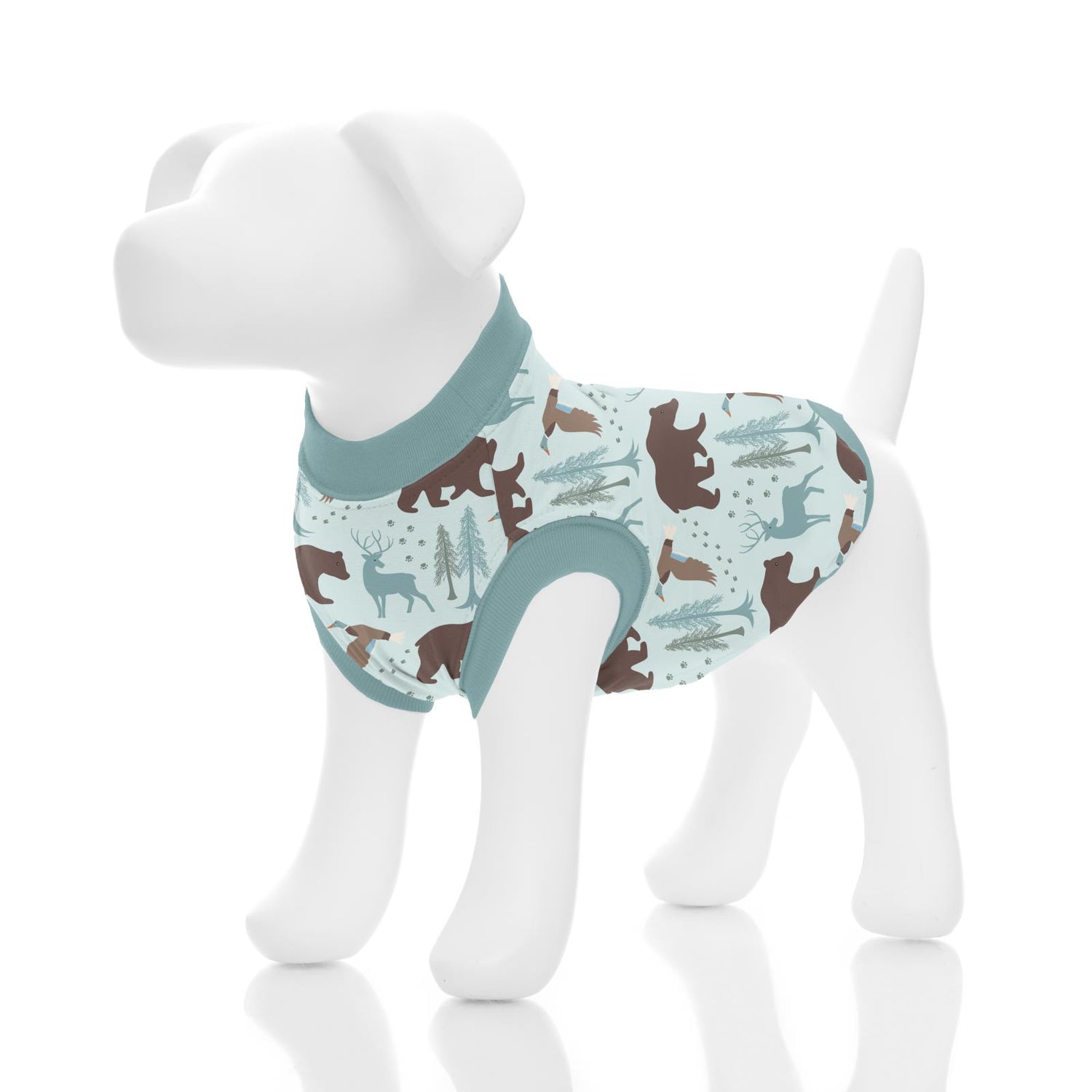 Print Sleeveless Dog Jammies in Fresh Air Forest Adventure (321537)