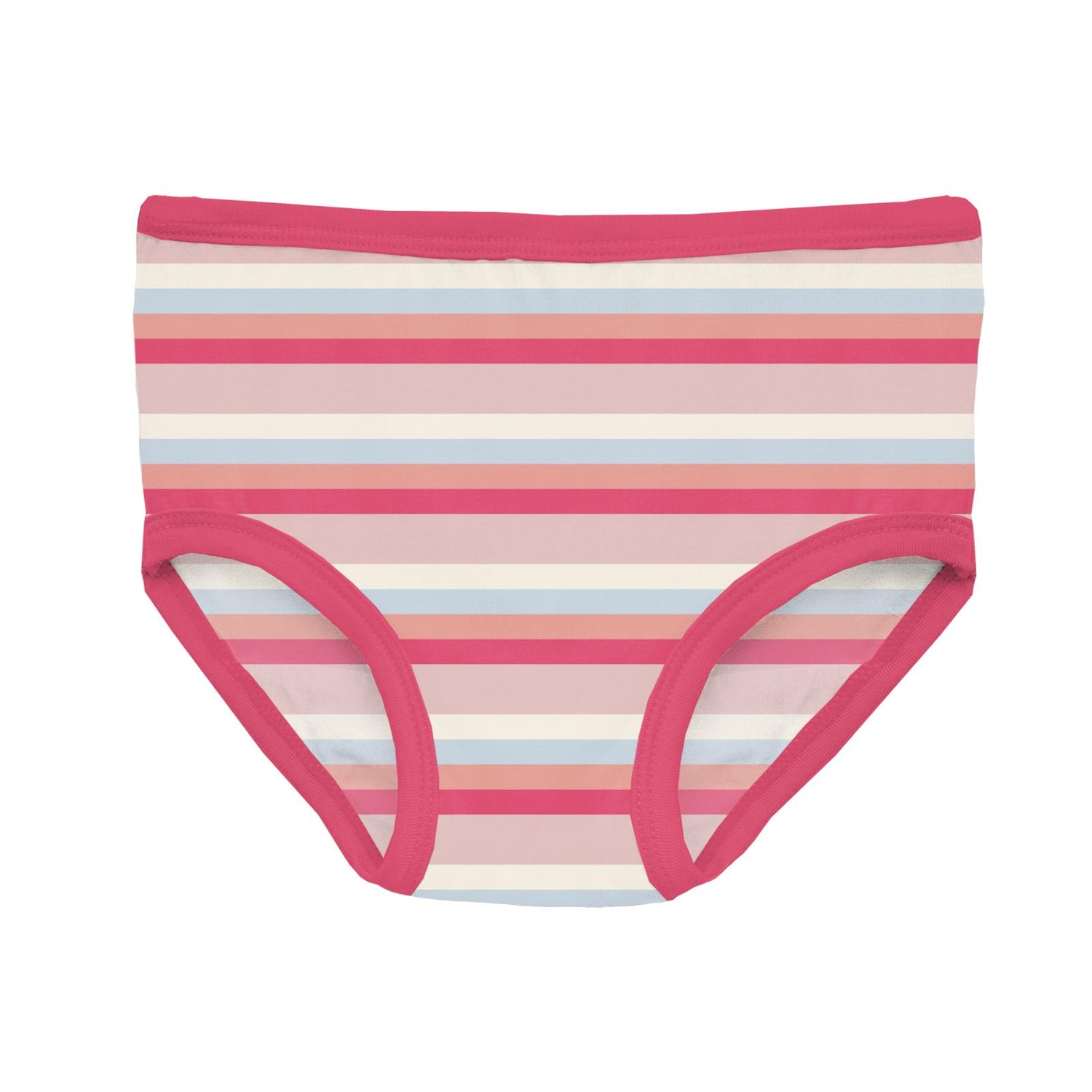 Print Girl's Underwear in Baby Rose Stripe (305212)