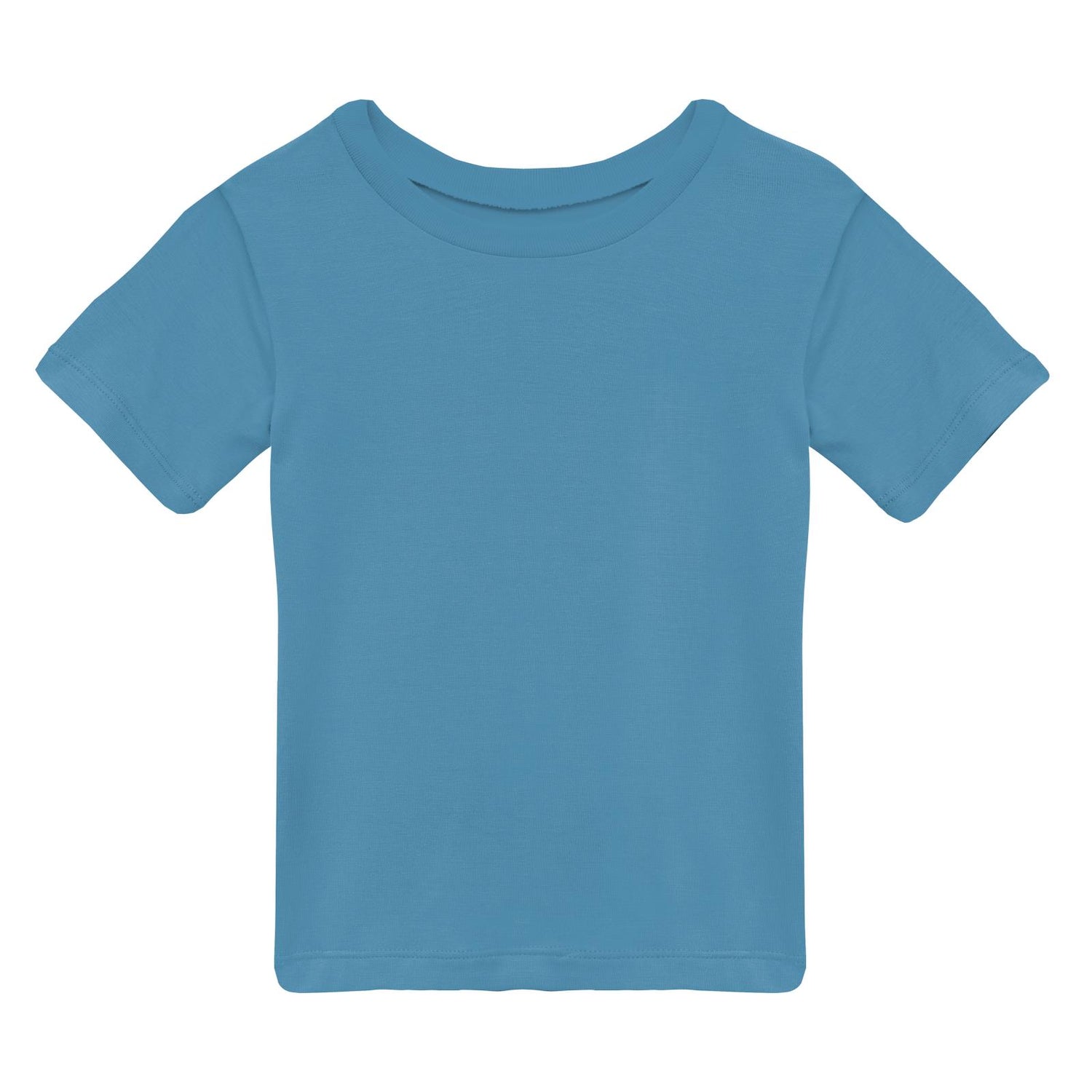 Short Sleeve Crew Neck Tee in Blue Moon (325579)