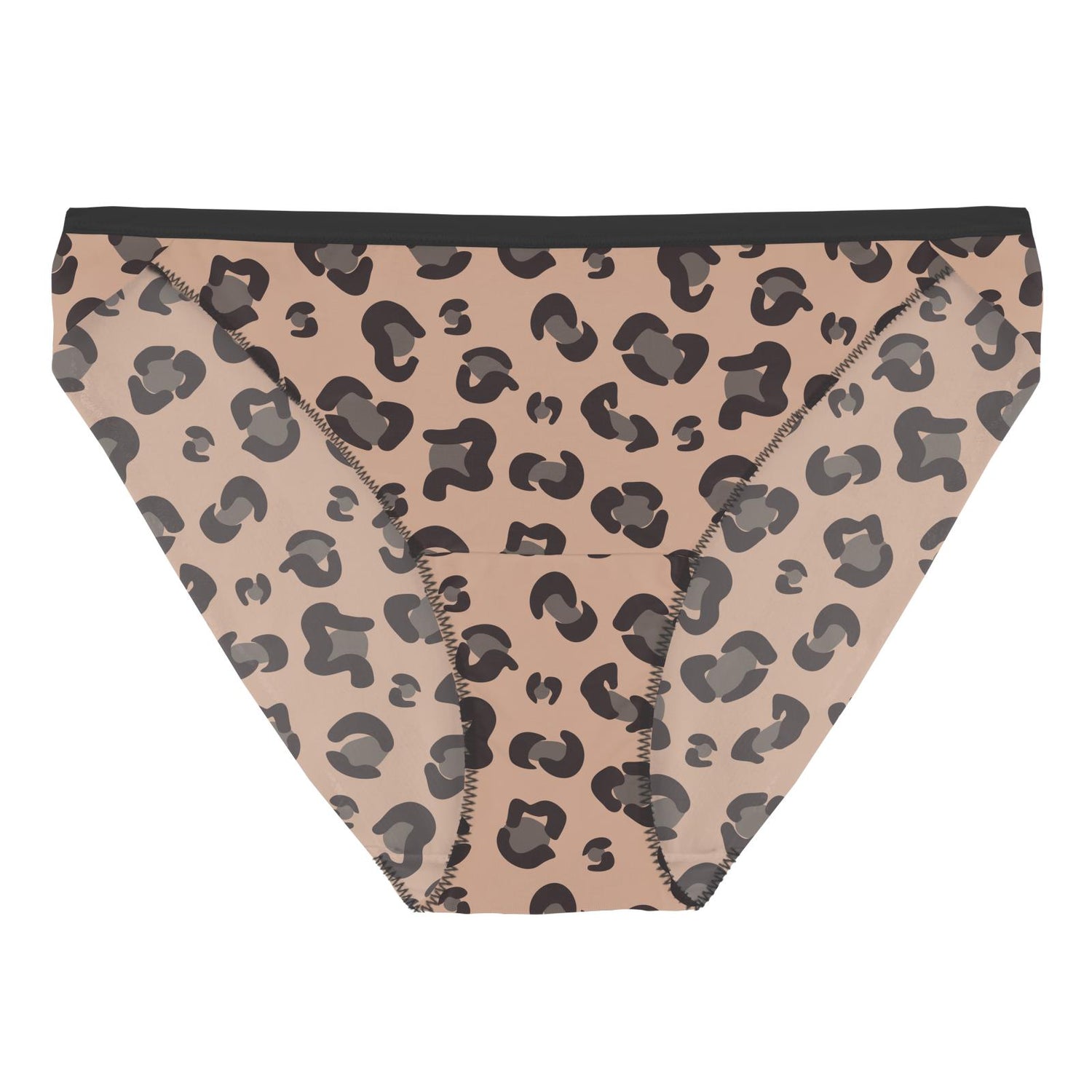 Women's Print Bikini Brief in Suede Cheetah Print