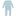 Print Coverall with 2 Way Zipper in Seaside Blue Gingham (311161)