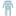 Print Coverall with 2 Way Zipper in Seaside Blue Gingham (311368)