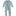 Print Coverall with 2 Way Zipper in Seaside Blue Breakfast in Bed (311453)