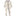Print Coverall with 2 Way Zipper in Natural Dogs (311081)