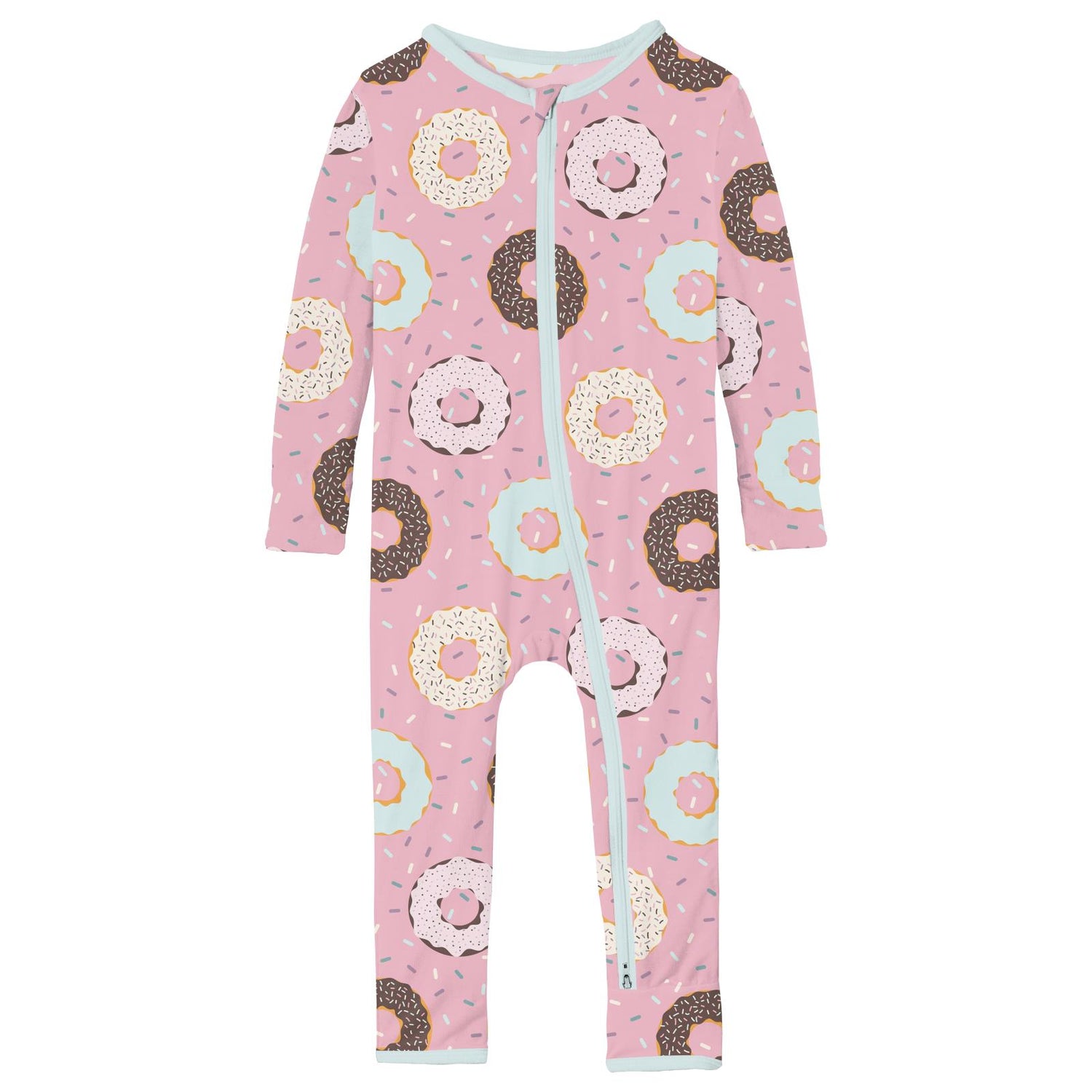 Print Coverall with 2 Way Zipper in Cake Pop Donuts and Sprinkles (311198)