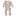 Print Coverall with 2 Way Zipper in Latte Morning on the Farm (311201)