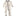Print Coverall with 2 Way Zipper in Natural Dogs (311284)
