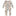 Print Coverall with 2 Way Zipper in Latte Morning on the Farm (311366)