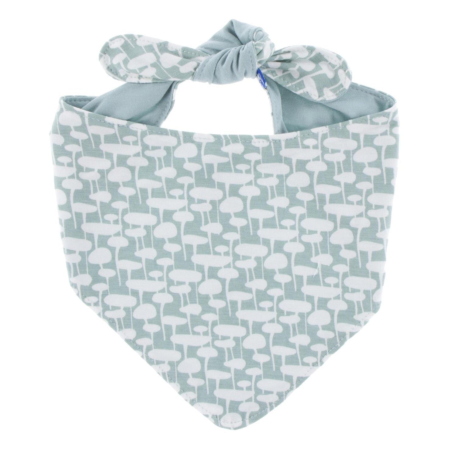 Print Dog Bandana in Jade Mushrooms