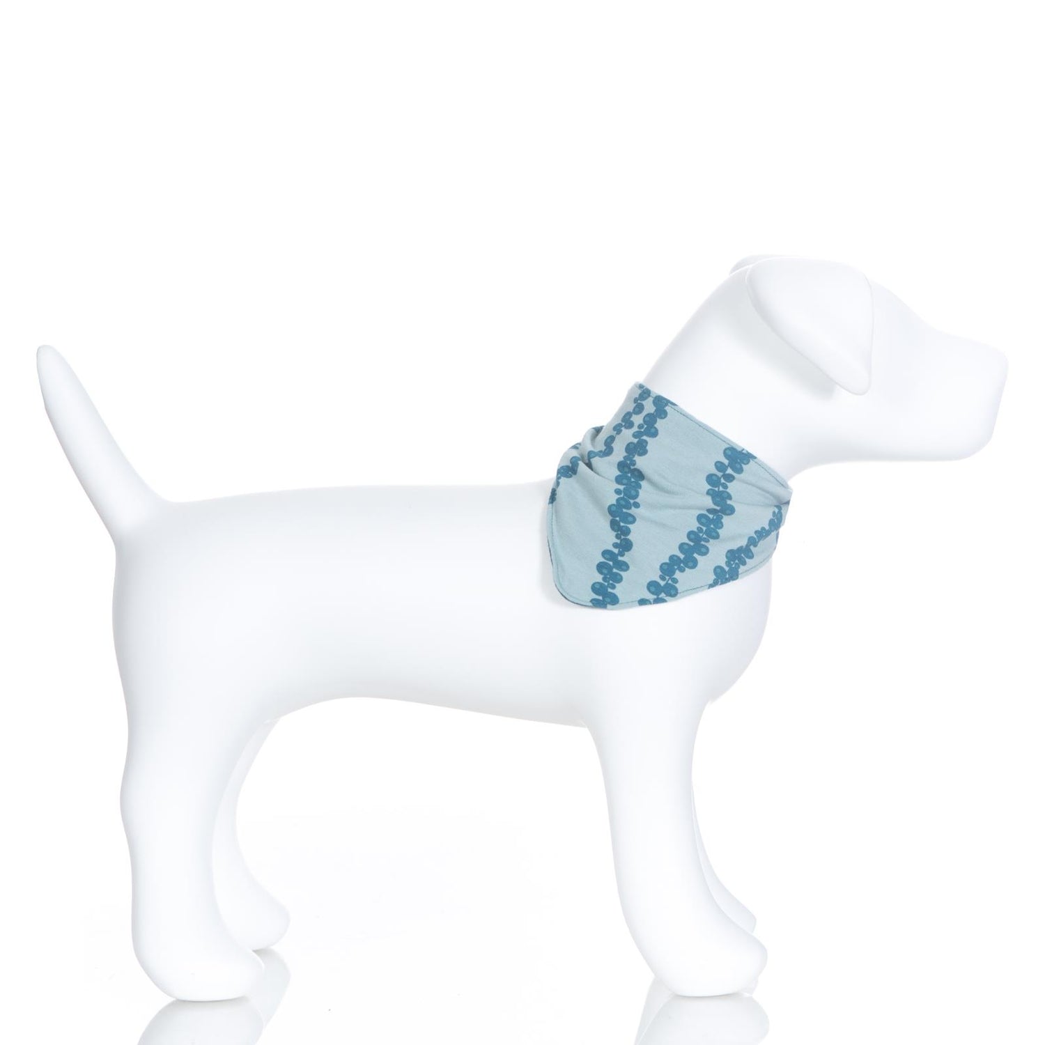 Print Dog Bandana in Jade Sea Grapes