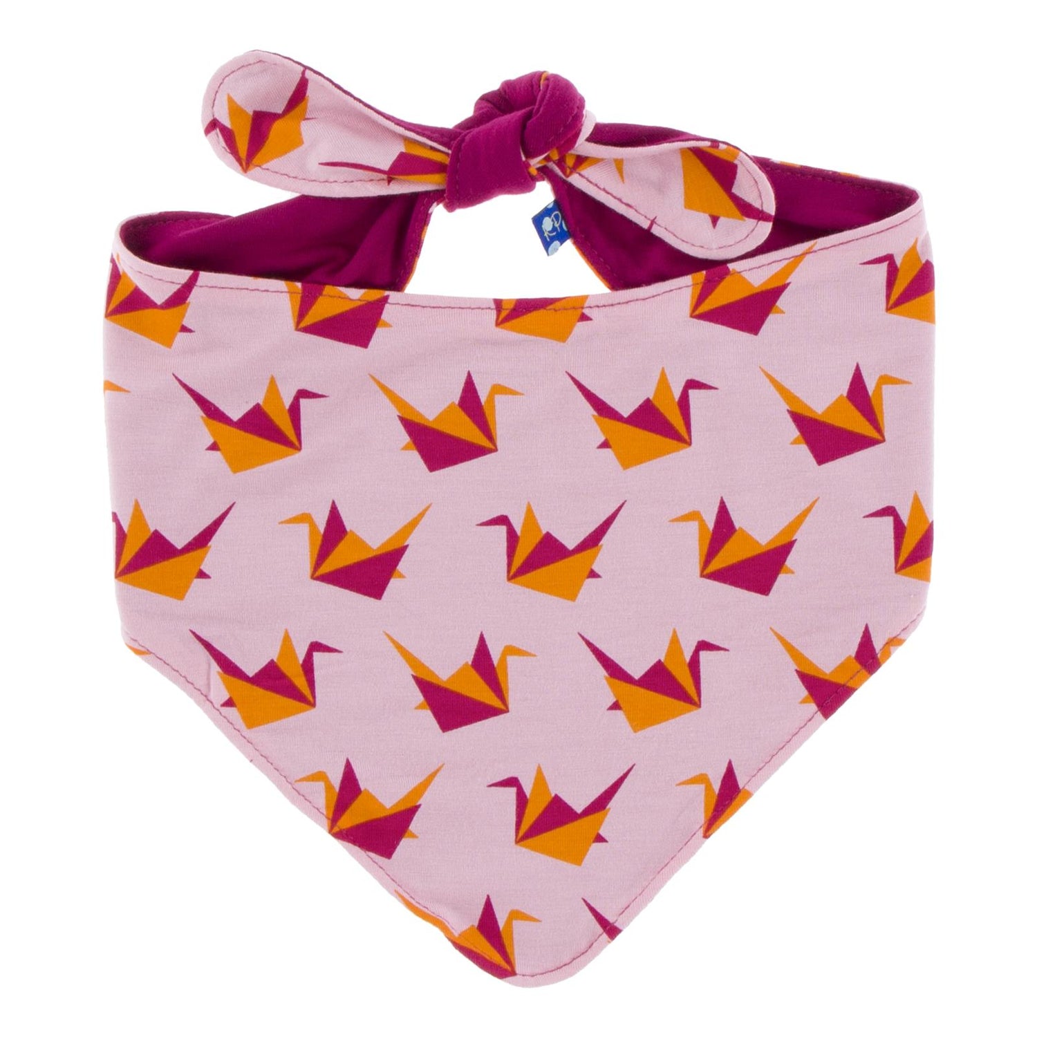 Print Dog Bandana in Lotus Origami Crane