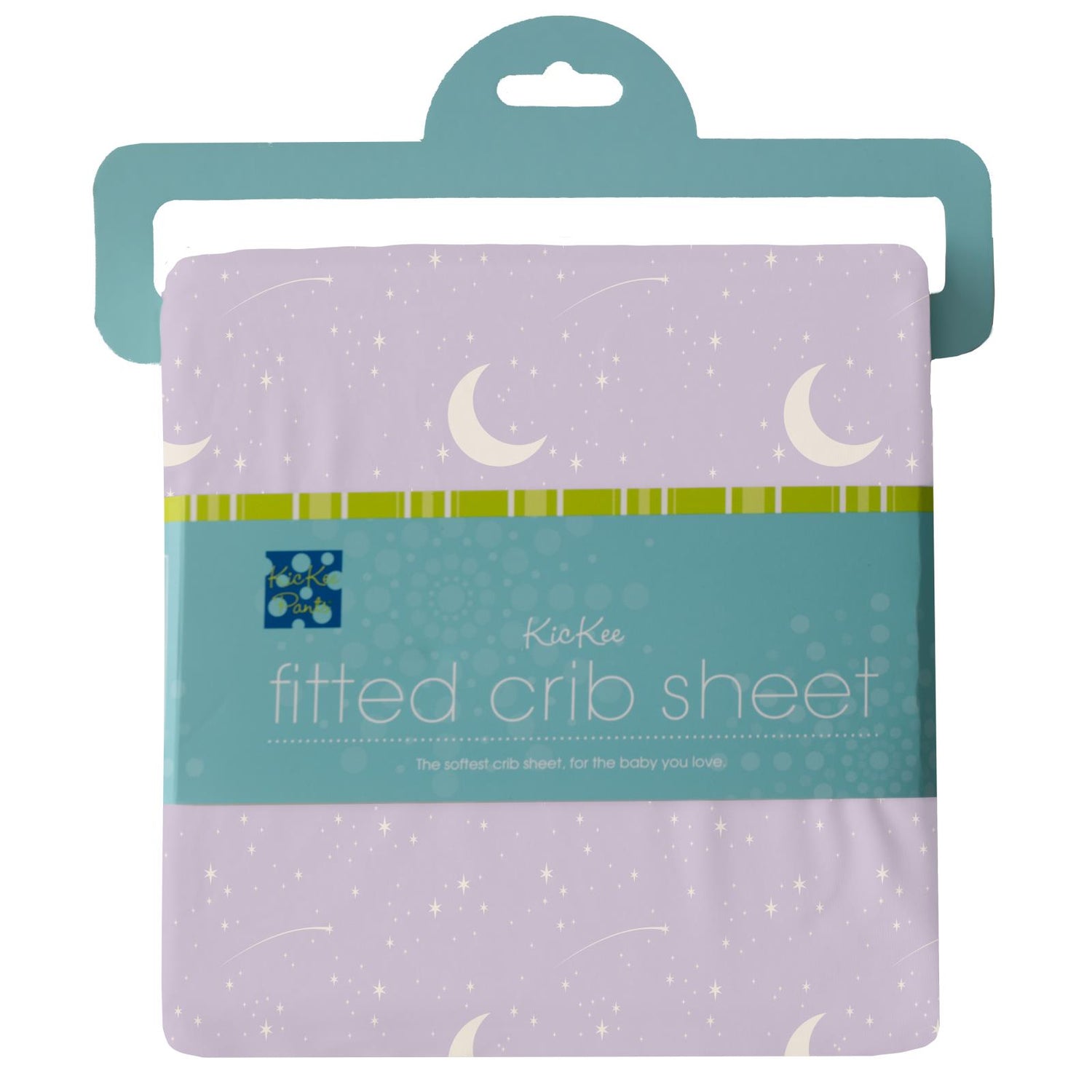 Print Grow with me Crib to Twin Fitted Sheet in Thistle Starry Sky & Moon (318619)