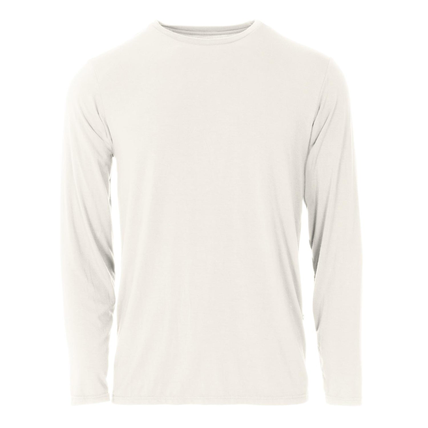 Men's Basic Long Sleeve Tee in Natural
