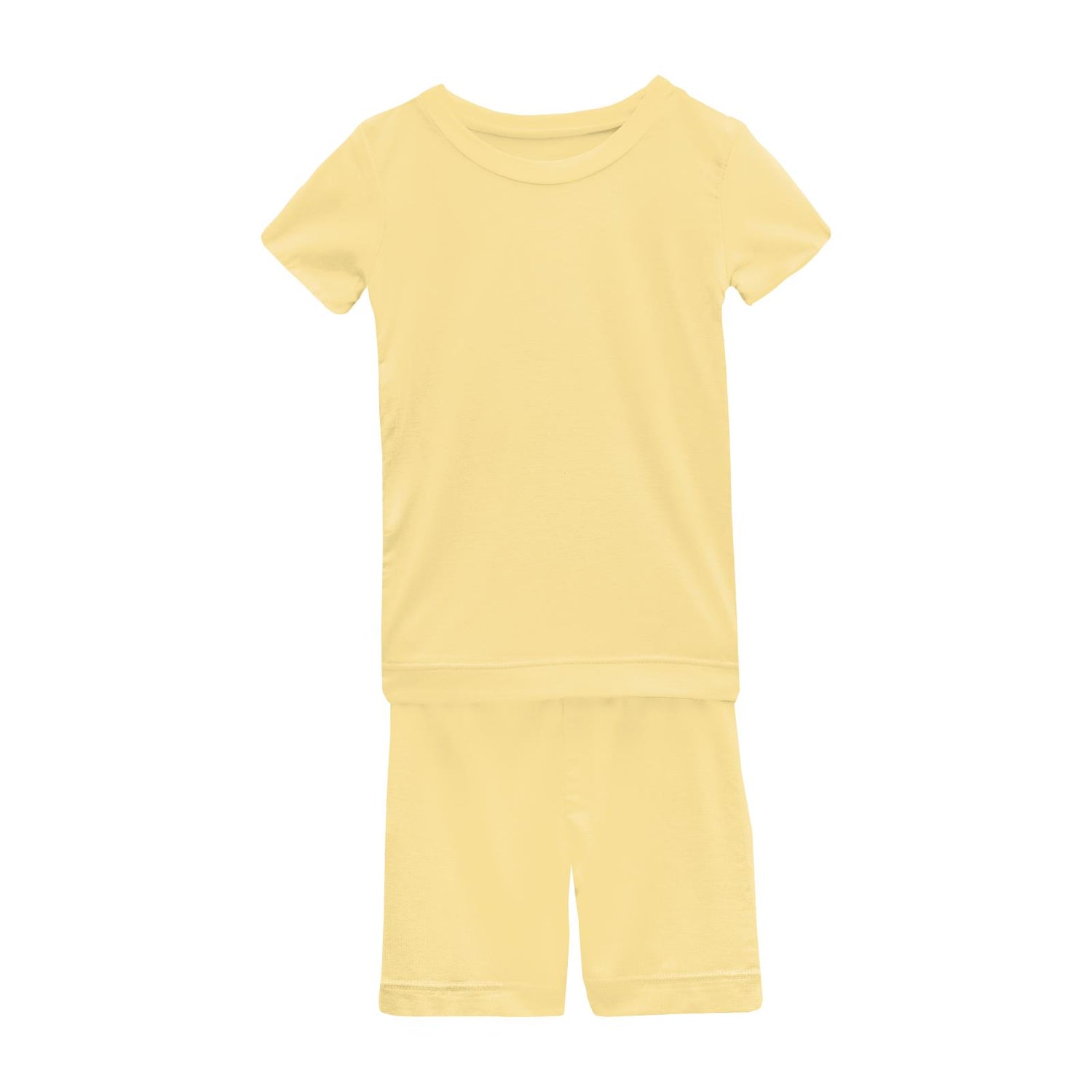 Short Sleeve Pajama Set with Shorts in Wallaby