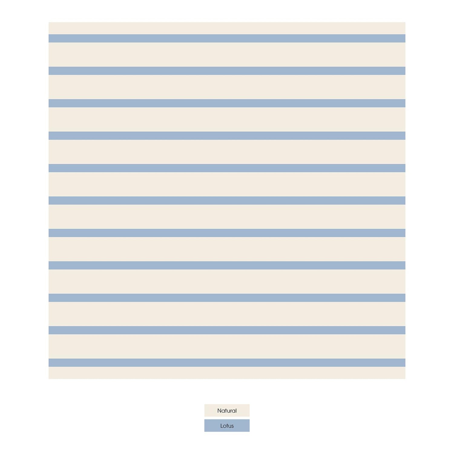 Print Grow with me Crib to Twin Fitted Sheet in Pond Sweet Stripe