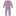 Layette Ruffle Coverall with 2 Way Zipper in Lavender (336167)