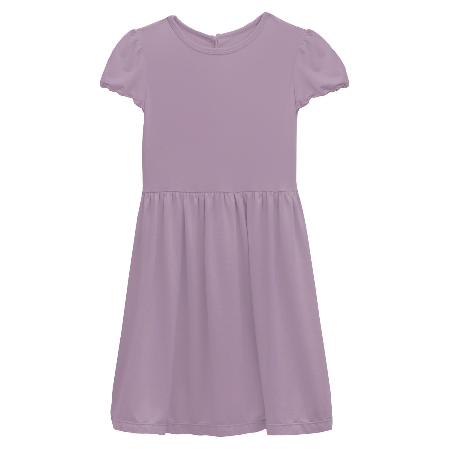 Flutter Sleeve Twirl Dress with Pockets in Lavender (336188)