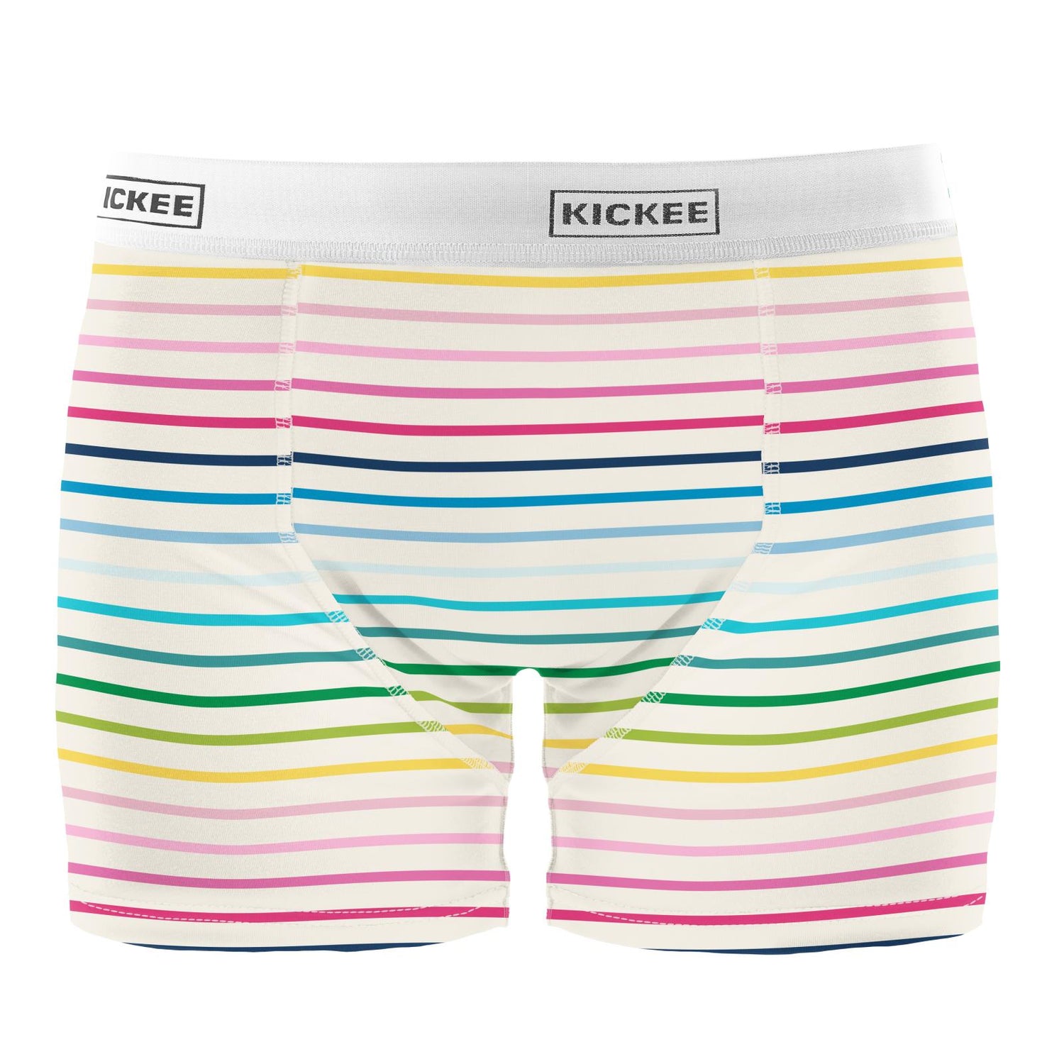 Men's Print Boxer Brief in Happy Stripe (336544)