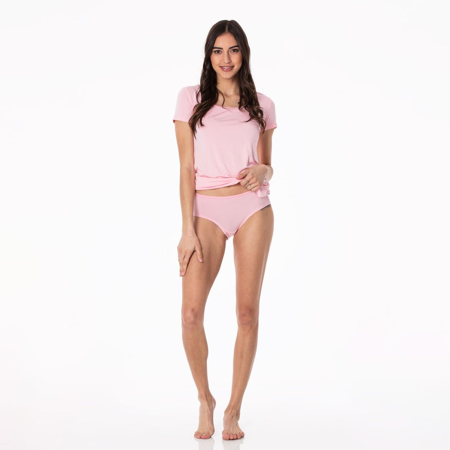 Women's Short Sleeve Relaxed Tee in Cake Pop (336691)