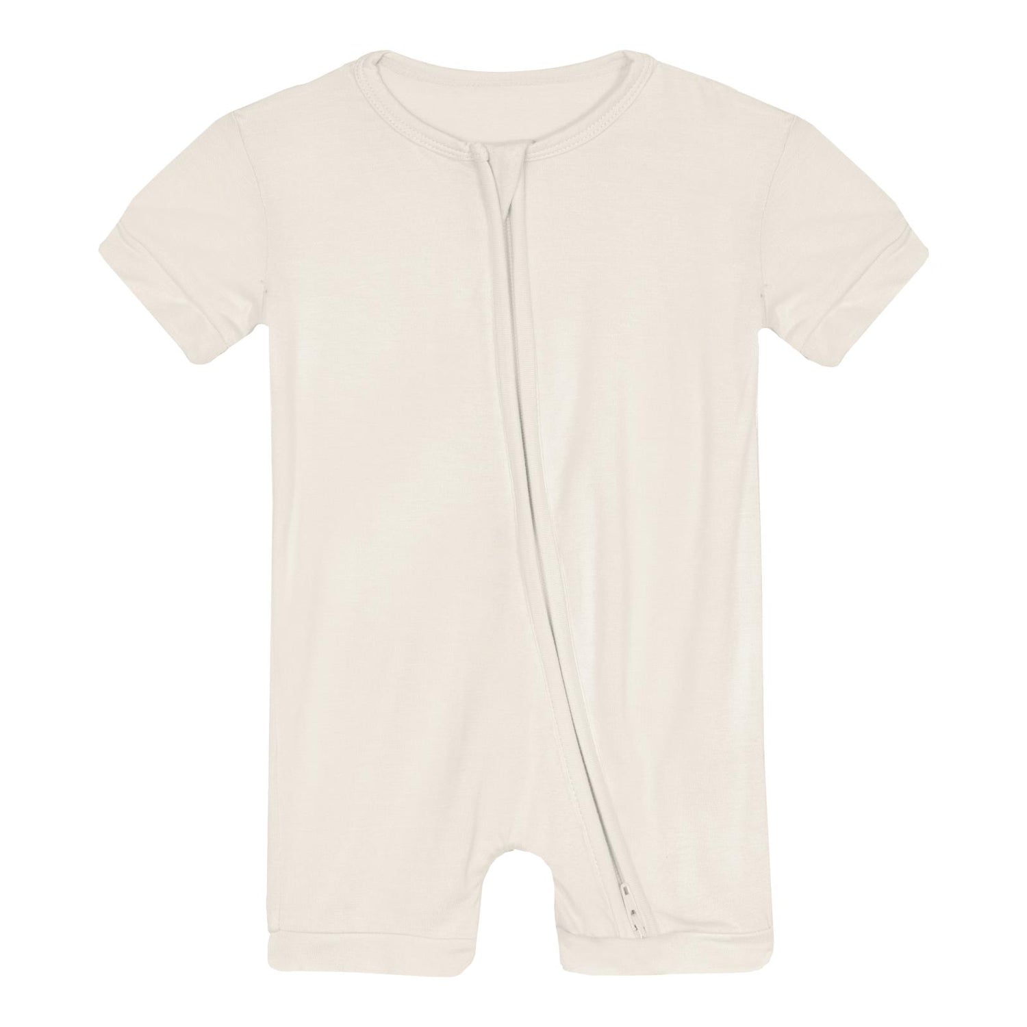 Shorty Sleeper with Zipper in Natural