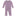 Classic Ruffle Coverall with Snaps in Lavender (336823)