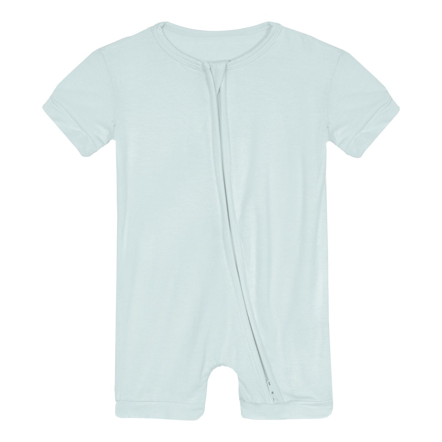 Shorty Sleeper with Zipper in Fresh Air