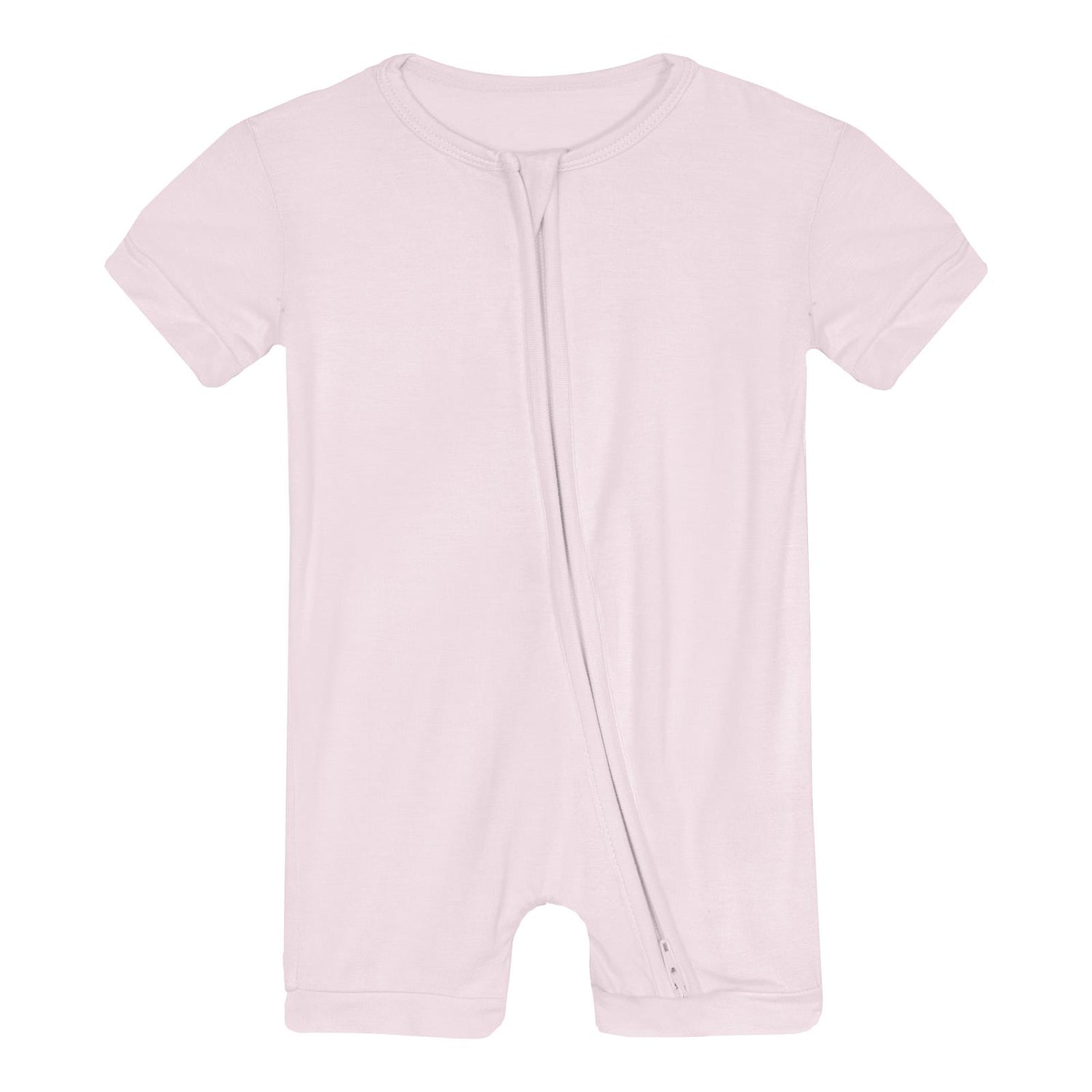 Shorty Sleeper with Zipper in Shrinking Violet