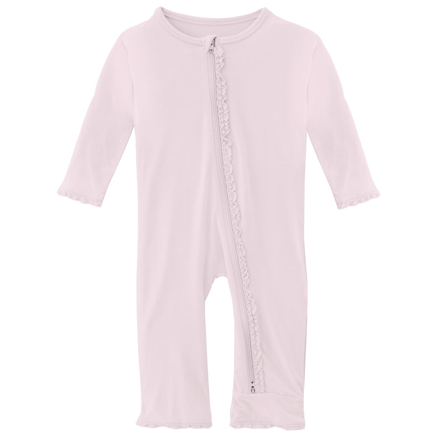 Muffin Ruffle Coverall with 2 Way Zipper in Shrinking Violet (337054)
