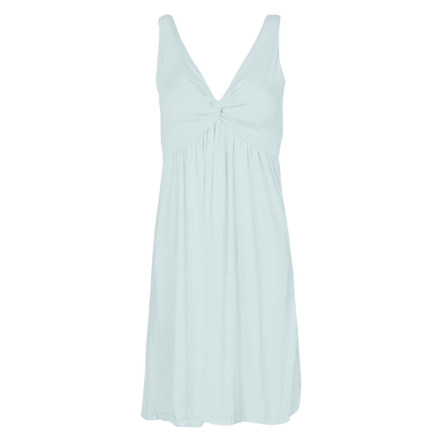 Women's Knee-Length Twist Nightgown in Fresh Air (337384)