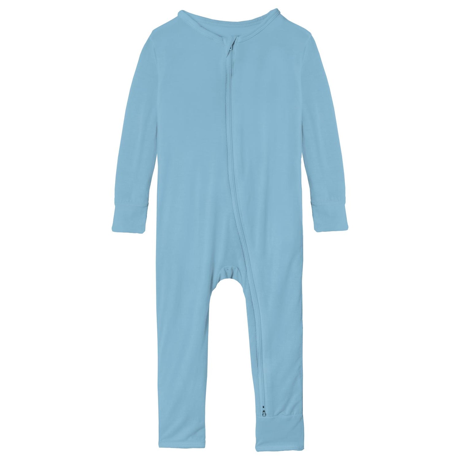 Coverall with 2 Way Zipper in Seaside Blue (337536)