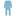 Coverall with 2 Way Zipper in Seaside Blue (337536)