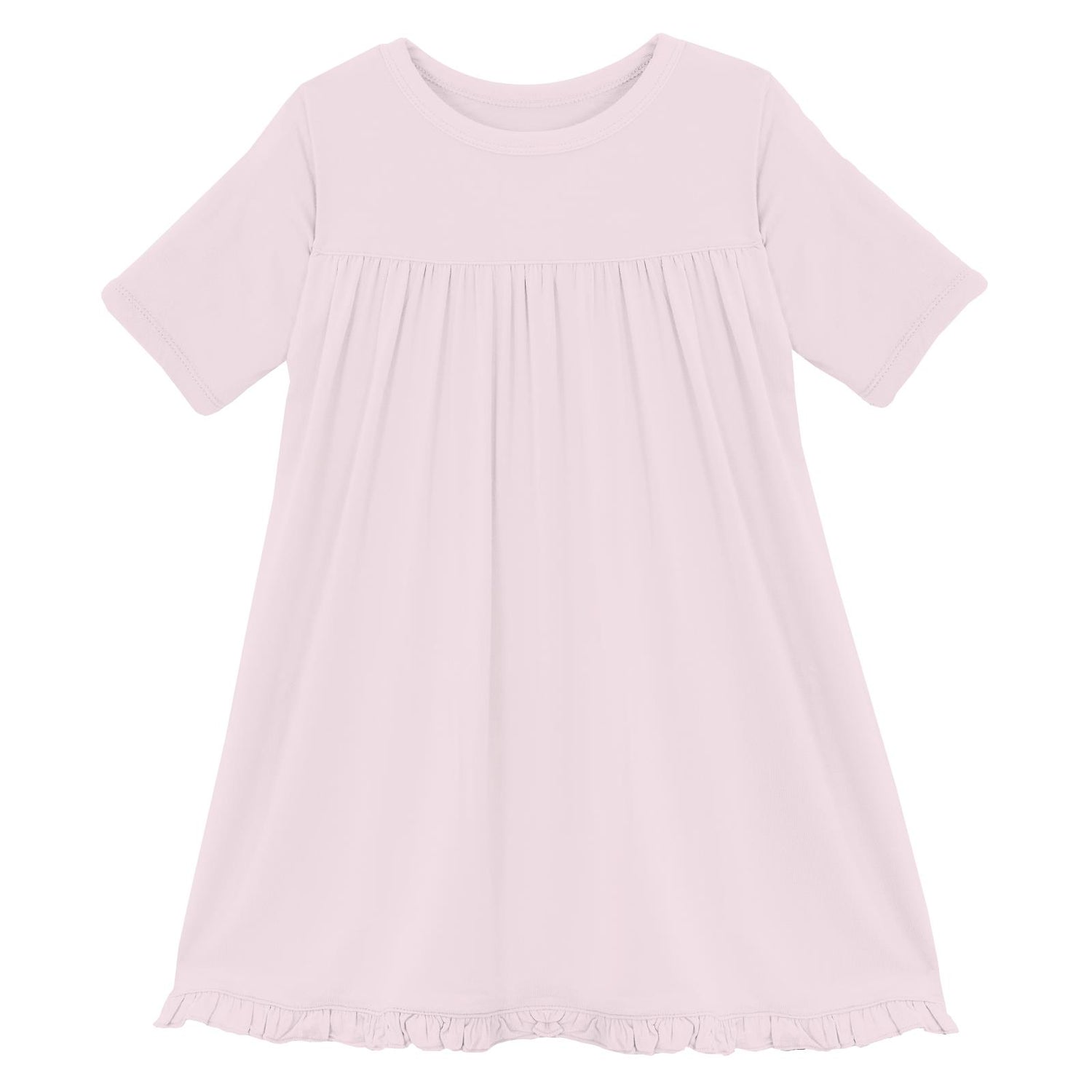 Classic Short Sleeve Swing Dress in Shrinking Violet (337616)