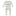 Print Muffin Ruffle Footie with Snaps in Happy Stripe (337632)