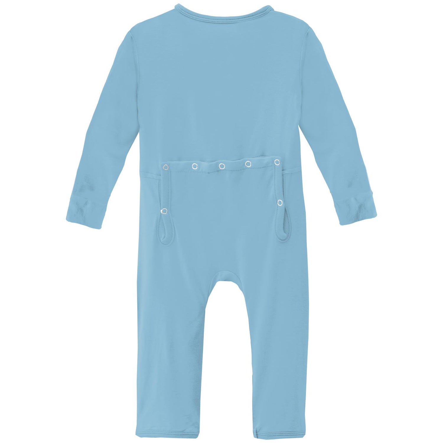 Coverall with 2 Way Zipper in Seaside Blue (337657)