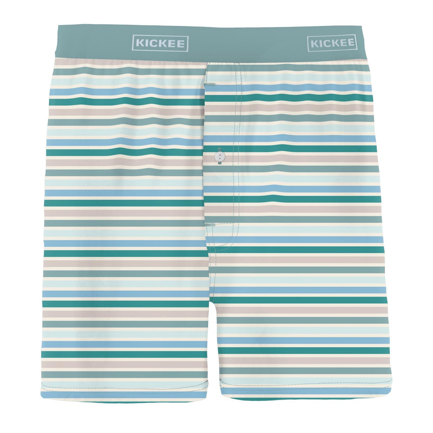 Men's Print Boxer Shorts in Lakeside Stripe (337737)
