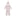 Print Layette Gown Converter & Single Knot Hat Set in Ice Cream Stripe (337747)