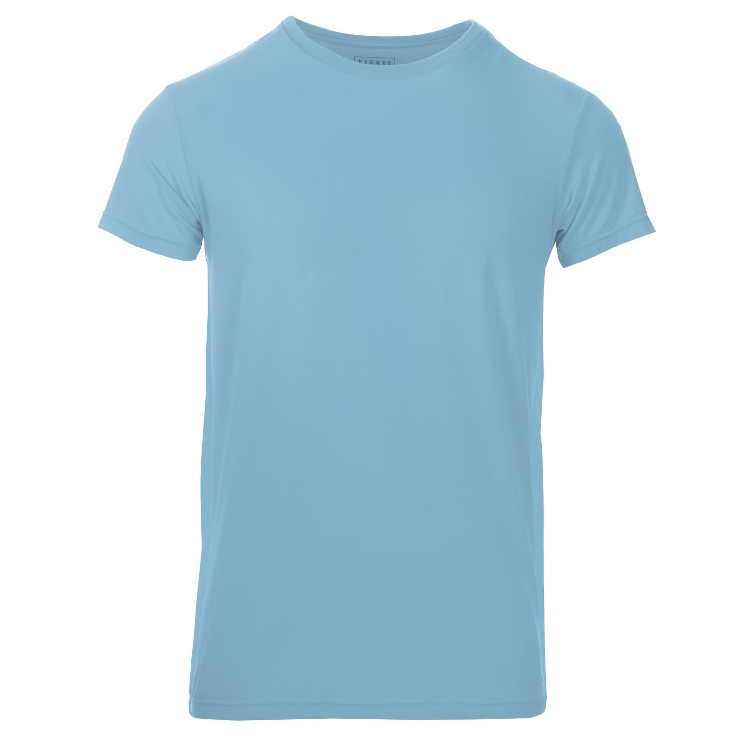 Men's Short Sleeve Crew Neck Tee in Seaside Blue