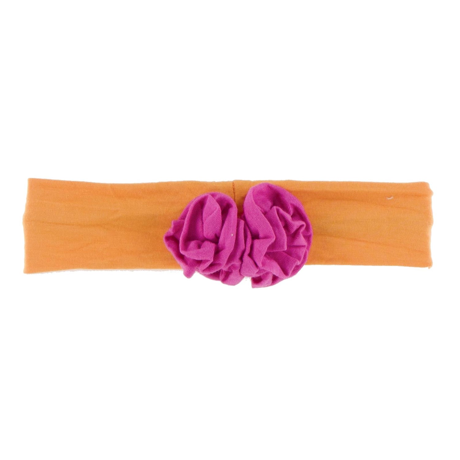 Flower Headband in Apricot with Calypso (144833)