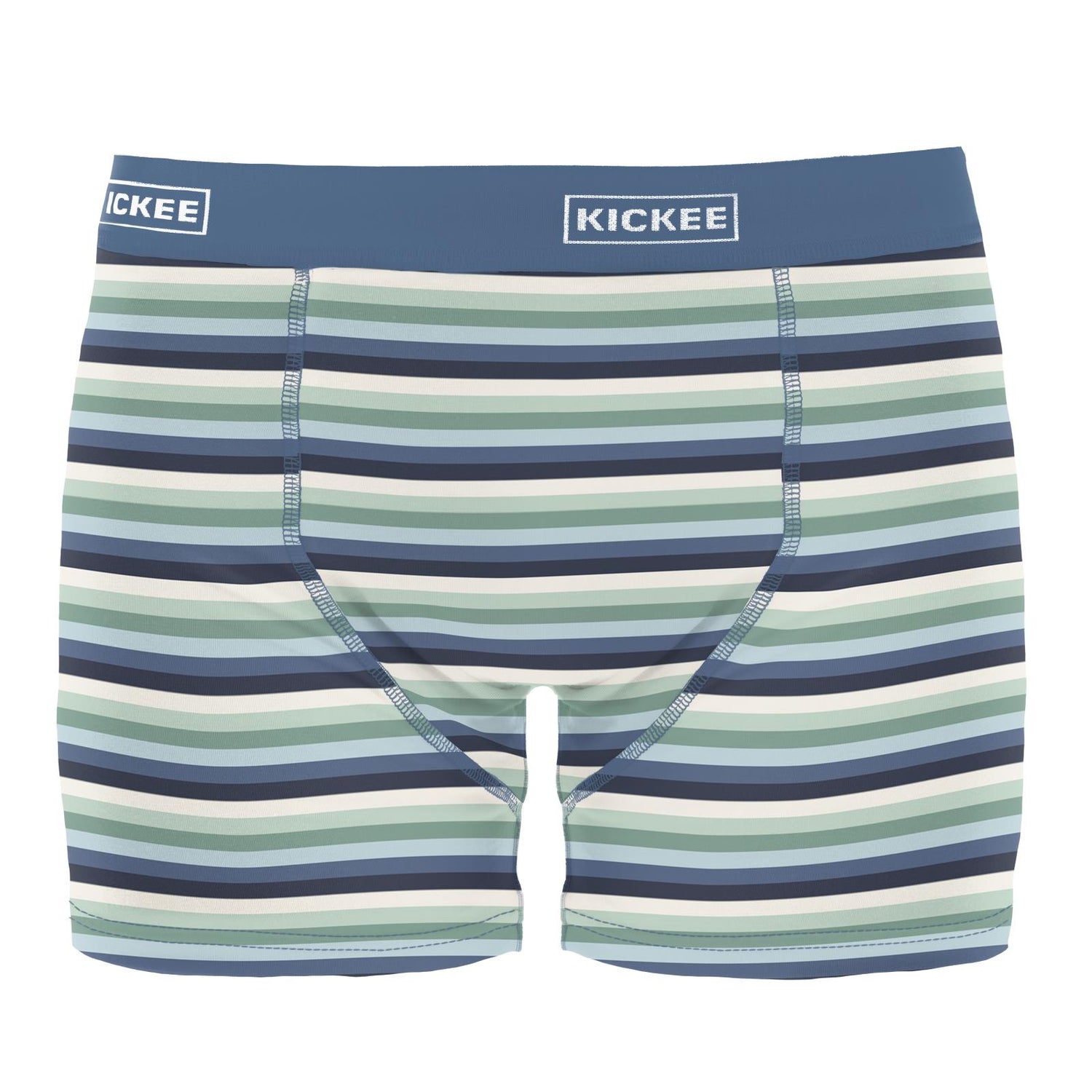 Men's Print Boxer Brief in Denim Stripe (370665)