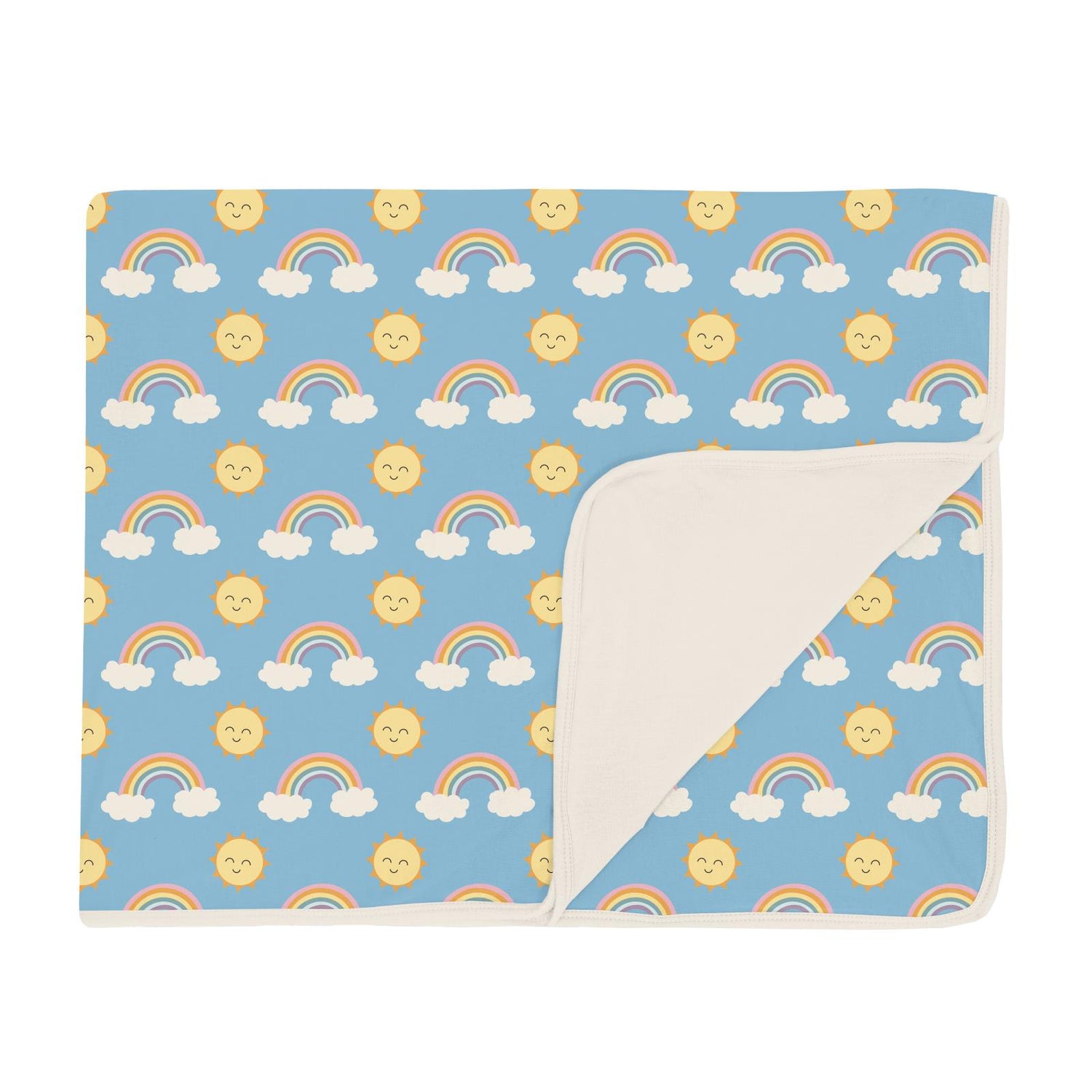 Print Toddler Blanket in Sunshine and Rainbows (310720)