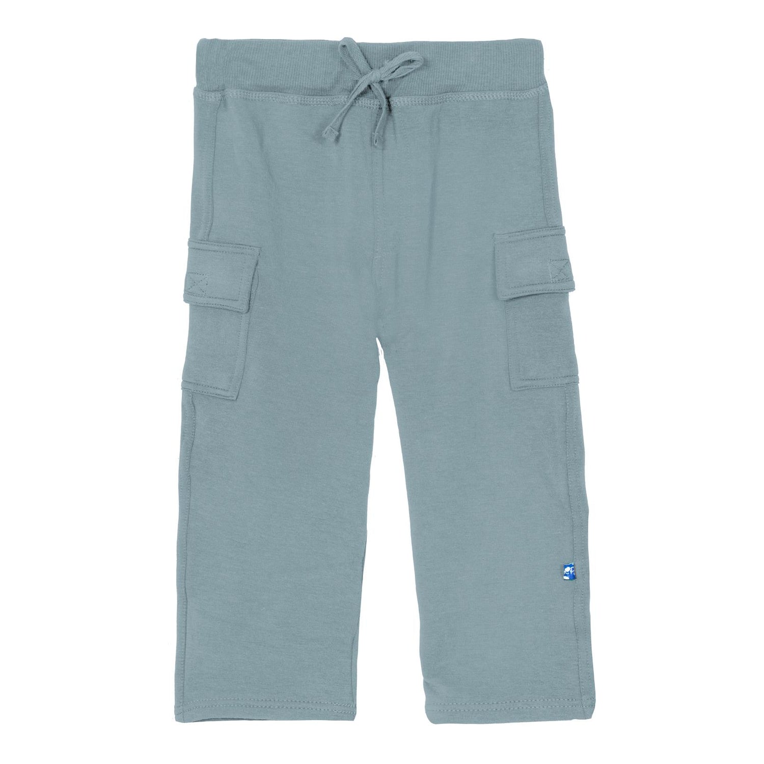Fleece Cargo Sweatpants in Stormy Sea (350540)