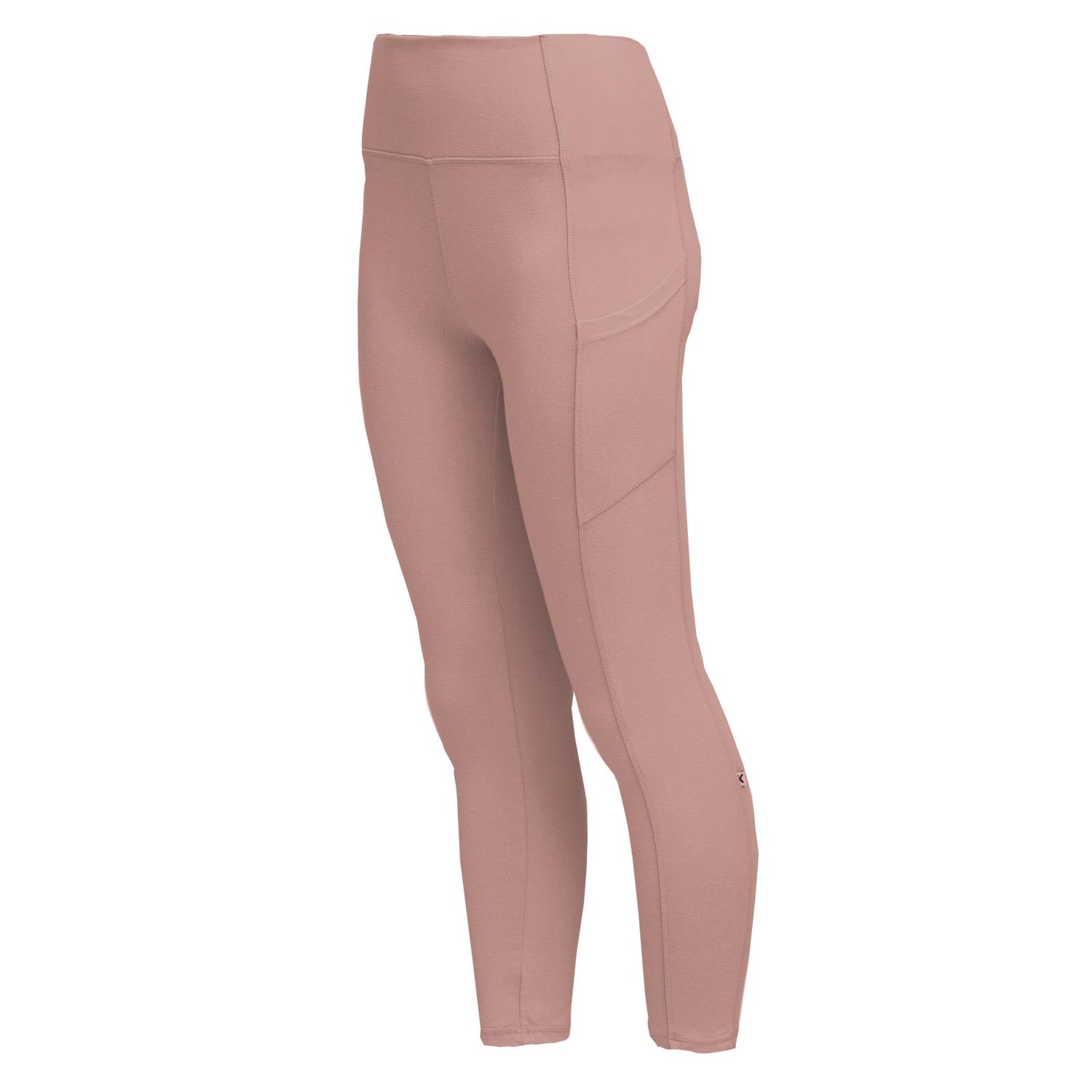 Women's Luxe Stretch 7/8 Leggings with Pockets in Blush