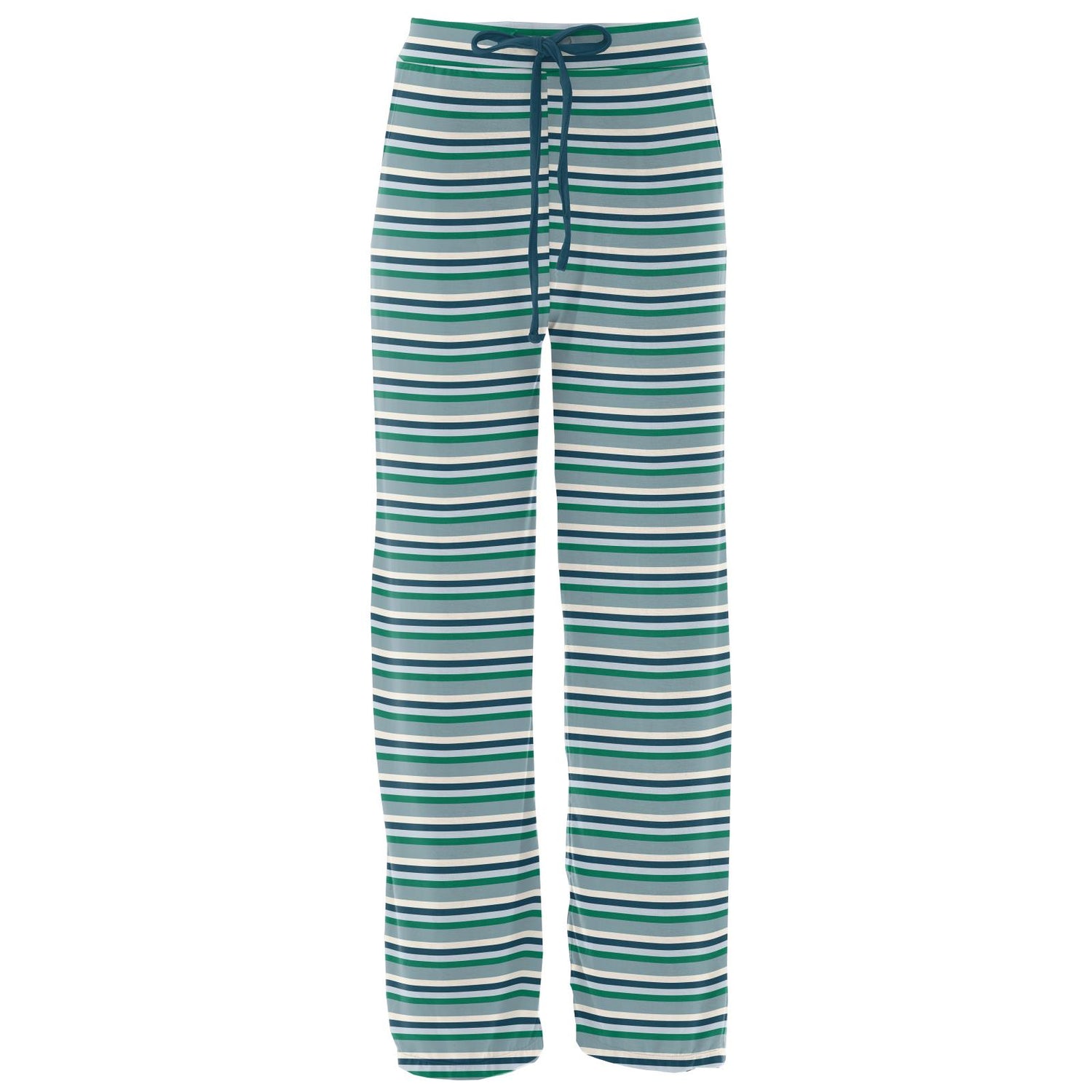 Women's Print Lounge Pants in Stormy Sea Stripe