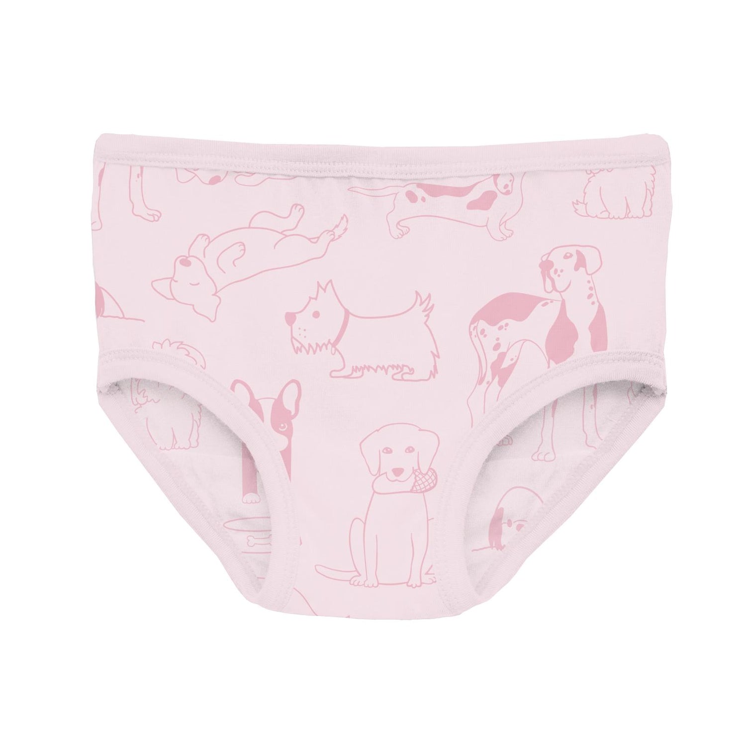 Print Girl's Underwear in Shrinking Violet Dogs (361357)