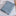 Soft Spun Cotton Jacquard Muslin Blanket 55 x 75 in Azure Tide/Harbor Haze Waves (360502)