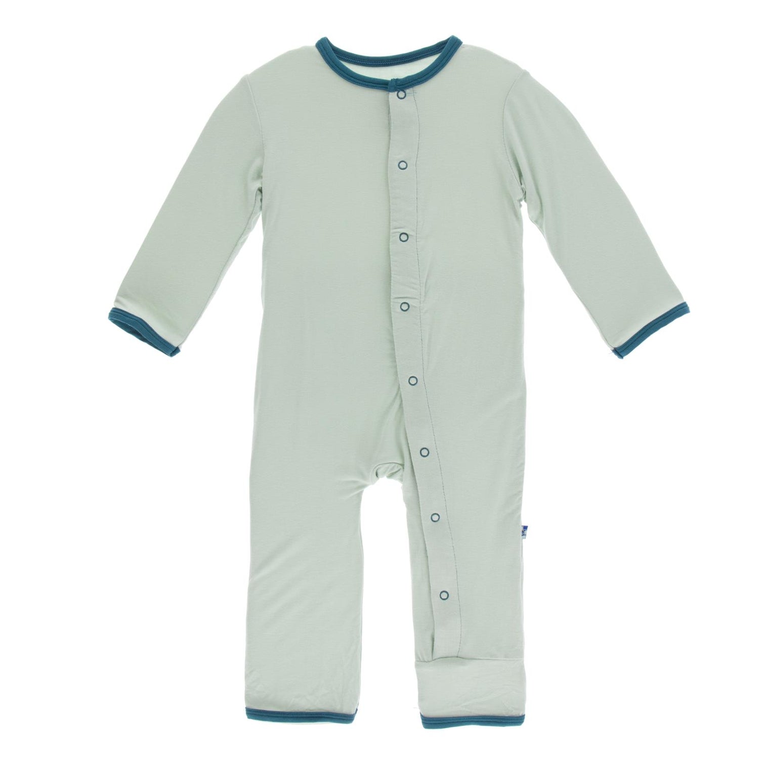 Holiday Applique Coverall in Aloe 2019 Baby
