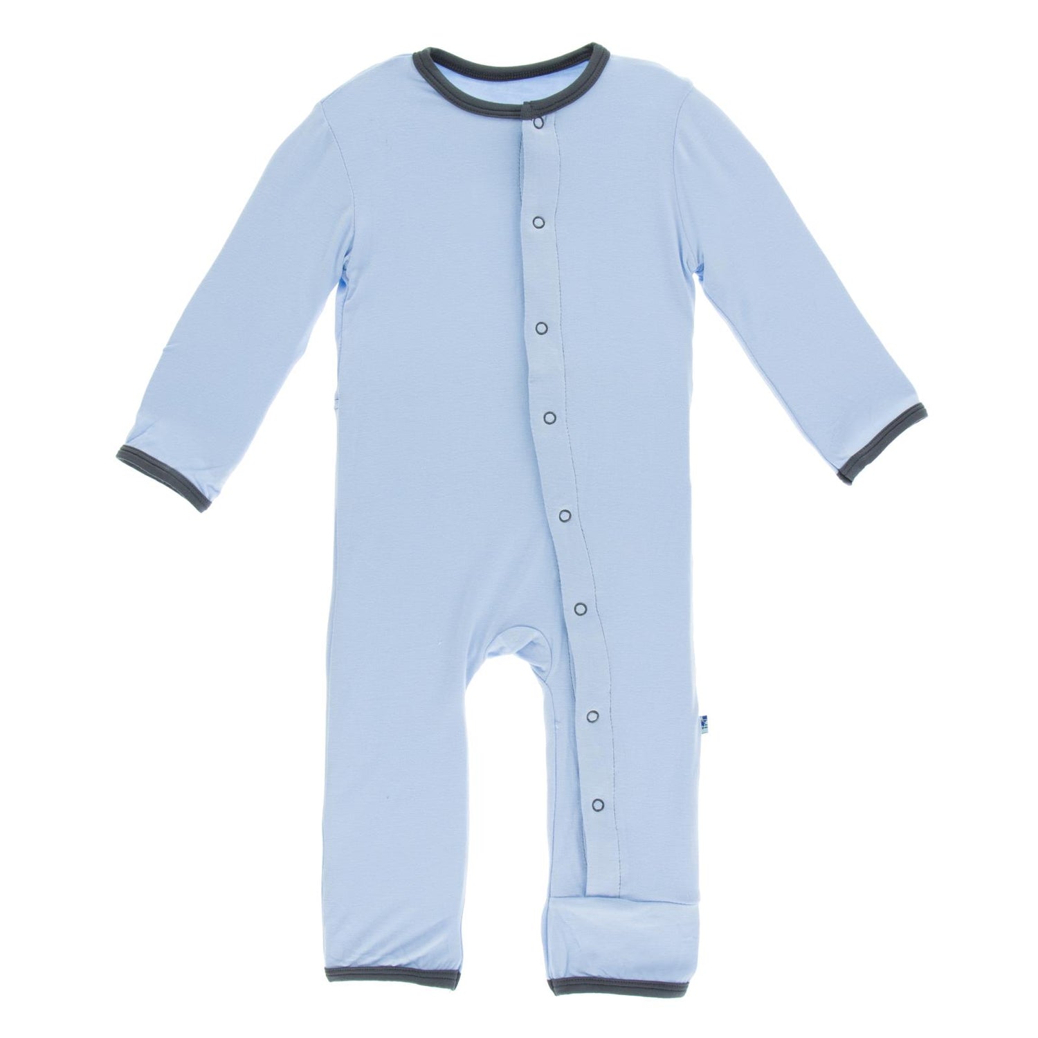 Holiday Applique Coverall in Pond Year of the Pig